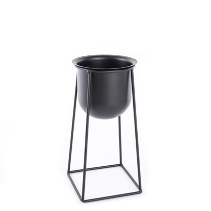 Melns pods uz statīva. 2 augstumi